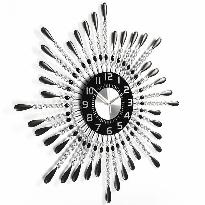 Часы настенные интерьерные большие Часы настенные интерьерные большие "Фонтанчик", бесшумные, 69 х 69 см, d-22 см