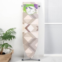 Доска гладильная Nika «Лина. Эконом», 106×29 см, два положения высоты 70,80 см, рисунок микс Доска гладильная Nika «Лина. Эконом», 106×29 см, два положения высоты 70,80 см, рисунок микс