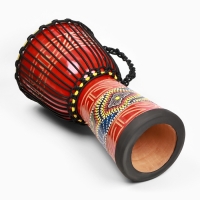 Барабан Джембе "Цветок", 23 х 50 см, коричневый Барабан Джембе "Цветок", 23 х 50 см, коричневый