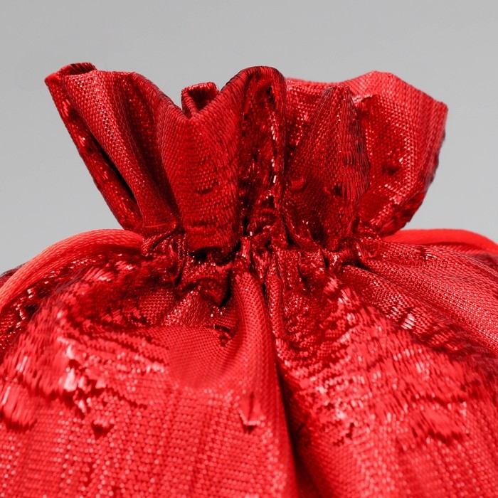 Мешочек подарочный парча &laquo;Ёлочка&raquo;, 20 х 30 см +/- 1.5 см, Новый год