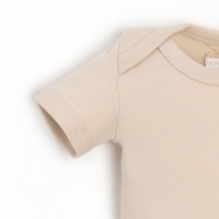 Комплект детский (боди, шорты) MINAKU, цвет бежевый, рост 68-74 см Комплект детский (боди, шорты) MINAKU, цвет бежевый, рост 68-74 см