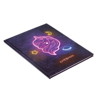 Дневник для 1-4 классов, "Единорог", твердая обложка 7БЦ, глянцевая ламинация, 48 листов