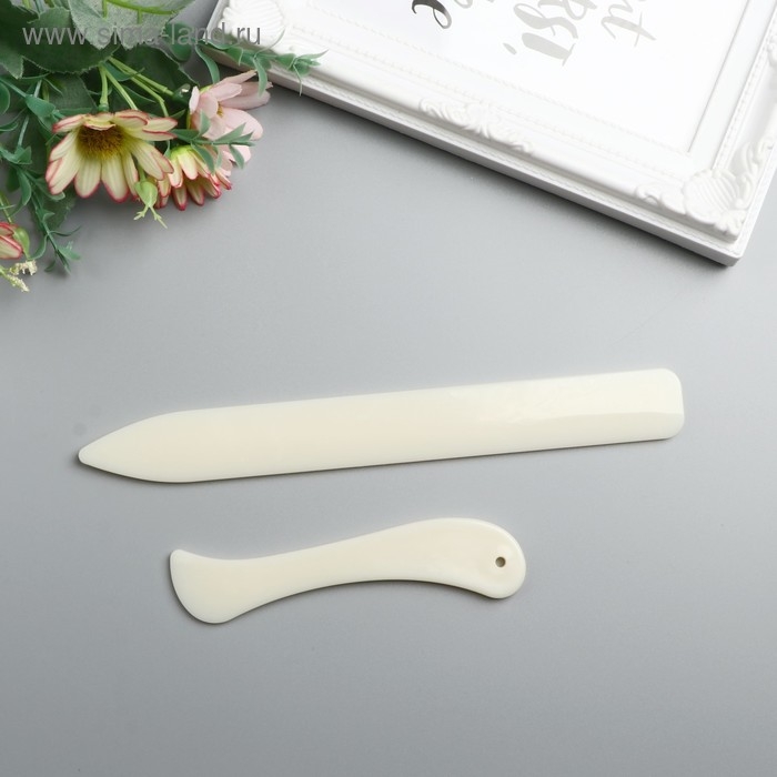 Инструмент для биговки набор 2 шт 12х2,4 см; 20,5х2,4 см Инструмент для биговки набор 2 шт 12х2,4 см; 20,5х2,4 см