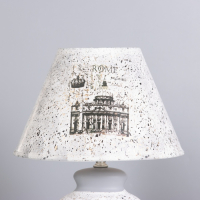 Лампа настольная керамика "Римская империя" Е14 220В 39х25х25 см RISALUX Лампа настольная керамика "Римская империя" Е14 220В 39х25х25 см RISALUX