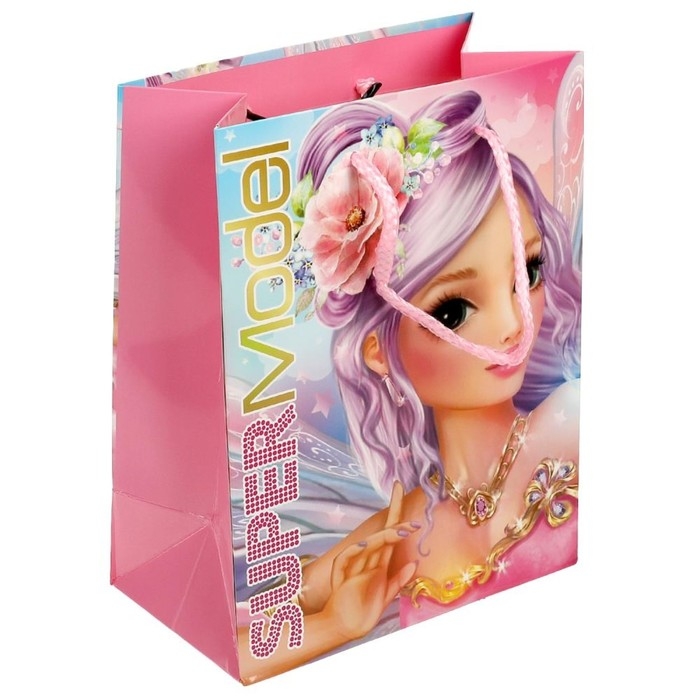 Пакет подарочный глянцевый M, 18 &times; 23 &times; 10 см