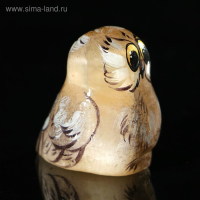 Сувенир &laquo;Совушка&raquo;, 3,5&times;4 см. селенит