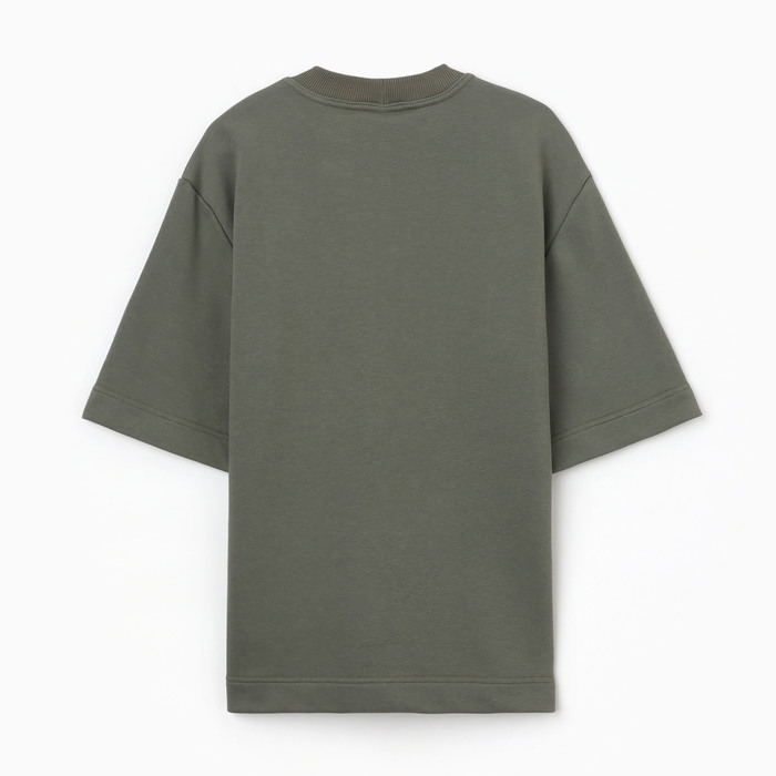 Футболка мужская MINAKU: Basic line MAN цвет хаки, размер 50