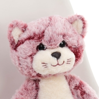 Мягкая игрушка «Кот», 50 см, цвет вишнёвый Мягкая игрушка «Кот», 50 см, цвет вишнёвый