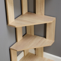 Стеллаж угловой 380х380х1563 см, Сонома