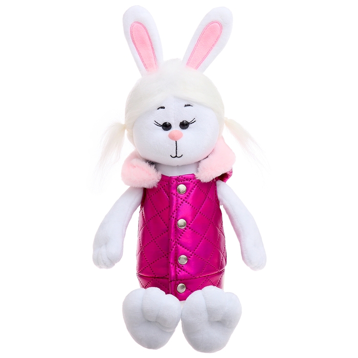 Мягкая игрушка &laquo;Зайка Зефирка в жилетке&raquo;, 25 см