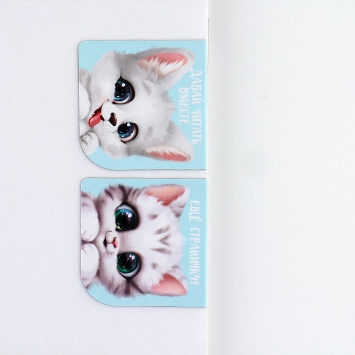 Подарочный набор: блокнот и магнитные закладки 2 шт. «Милашка» Подарочный набор: блокнот и магнитные закладки 2 шт. «Милашка»