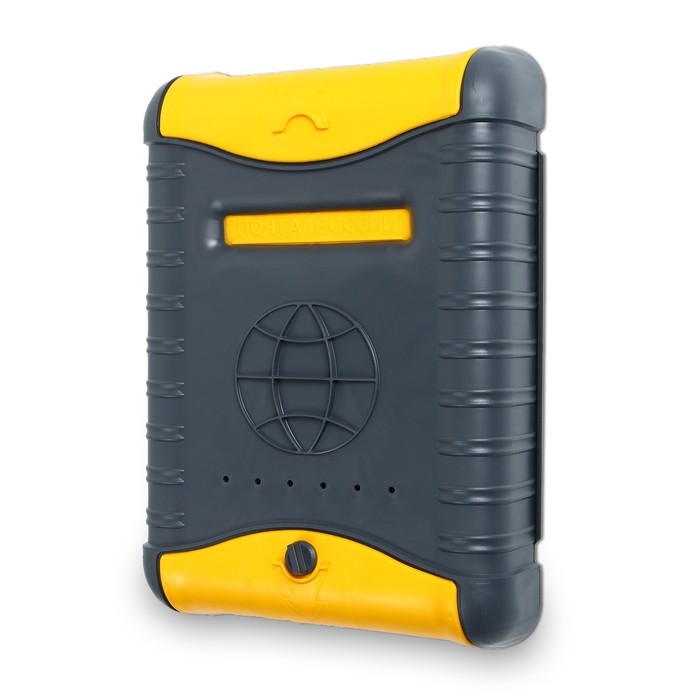 Ящик почтовый, пластиковый, «Стандарт», с щеколдой, с накладкой, серый Ящик почтовый, пластиковый, «Стандарт», с щеколдой, с накладкой, серый