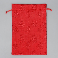 Мешочек подарочный парча &laquo;Ёлочка&raquo;, 20 х 30 см +/- 1.5 см, Новый год