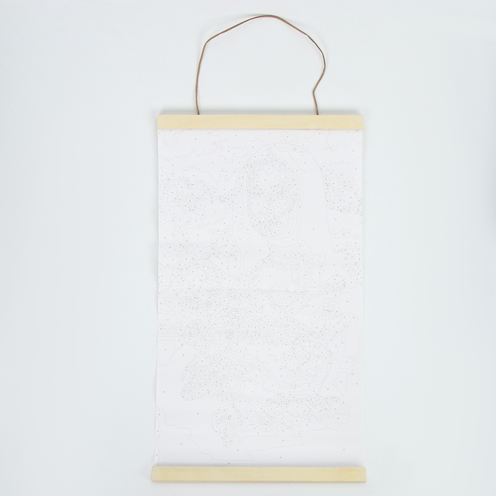 Картина по номерам панно &laquo;Кот на руках&raquo;, 30 х 50 см