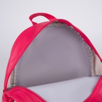 Рюкзак детский для девочки с блестящим карманом &laquo;Котик&raquo;, 27х23х10 см