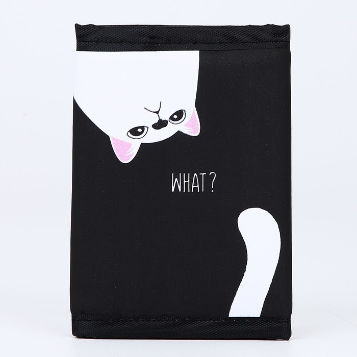 Кошелёк «Котик» на липучке Кошелёк «Котик» на липучке