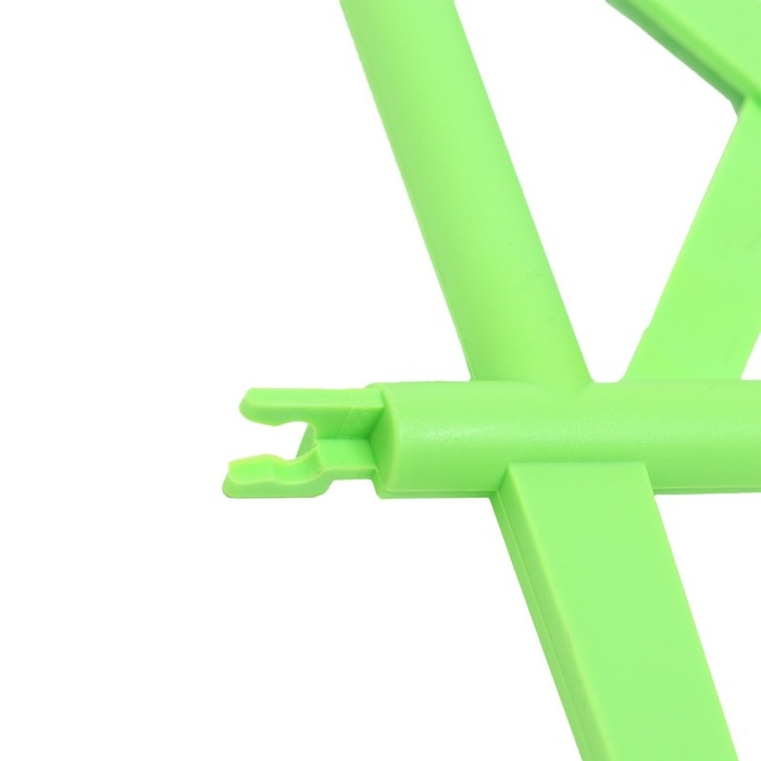 Ограждение декоративное, 36 &times; 42 см, пластик, зелёное