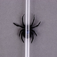 Трубочки для коктейля «Паук», в наборе 6 шт., цвета МИКС Трубочки для коктейля «Паук», в наборе 6 шт., цвета МИКС