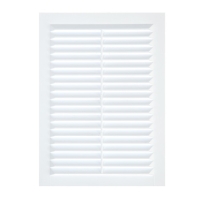 Решетка вентиляционная "КосмоВент" Л135, 135 х 185 мм, с сеткой, неразъемная