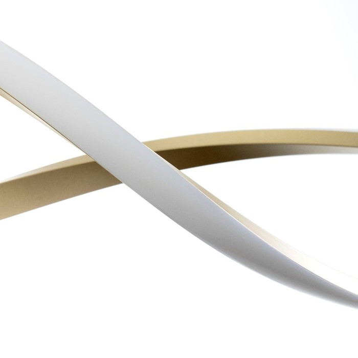 Светильник "Спираль" LED 112Вт 3000-6000К золото 100х22х22 см BayerLux