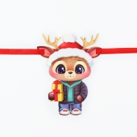 Гирлянда на ленте &laquo;Новогодняя&raquo;, на Новый год, персонажи