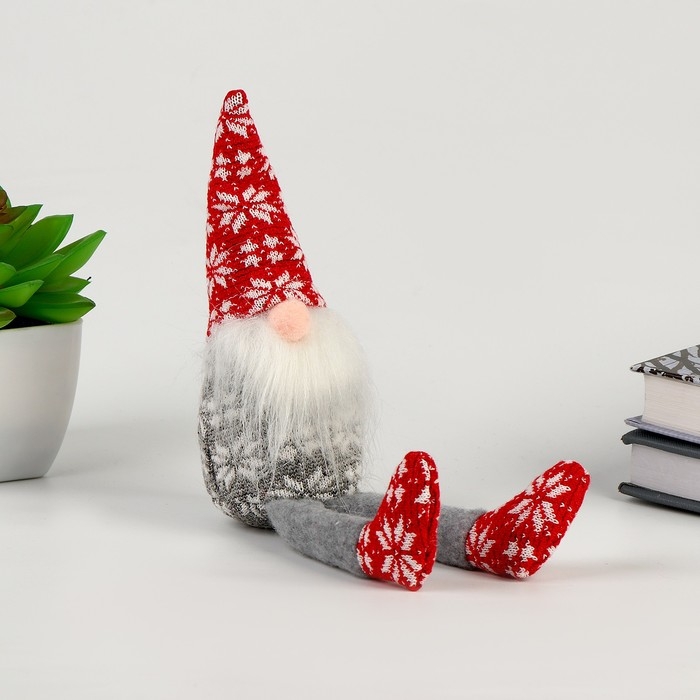 Новый год! Мягкая игрушка &laquo;Гномик&raquo;, цвет МИКС