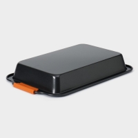 Противень для выпечки Magistro French Bakery, 37,5×23×4,7 см, антипригарное покрытие Противень для выпечки Magistro French Bakery, 37,5×23×4,7 см, антипригарное покрытие