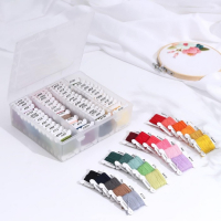 Набор ниток мулине &laquo;Ассорти&raquo;, 4 &plusmn; 0,3 м, 80 шт