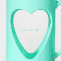 Чайник заварочный френч - пресс Доляна «Комплимент», 350 мл, стекло, цвет бирюзовый Чайник заварочный френч - пресс Доляна «Комплимент», 350 мл, стекло, цвет бирюзовый