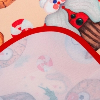 Кухонный новогодний набор Доляна Christmas прихватка 17*17см, варежка 26*16 см, фартук 60*80 см,100% п/э Кухонный новогодний набор Доляна Christmas прихватка 17*17см, варежка 26*16 см, фартук 60*80 см,100% п/э