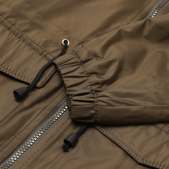 Ветровка для мальчика, рост 134 см, цвет хаки