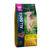 Сухой корм "ALL DOGS" для взрослых собак, курица, 13 кг Сухой корм "ALL DOGS" для взрослых собак, курица, 13 кг