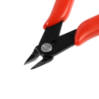Кусачки для электроники ЛОМ mini, боковые, пластиковые рукоятки, 130 мм Кусачки для электроники ЛОМ mini, боковые, пластиковые рукоятки, 130 мм