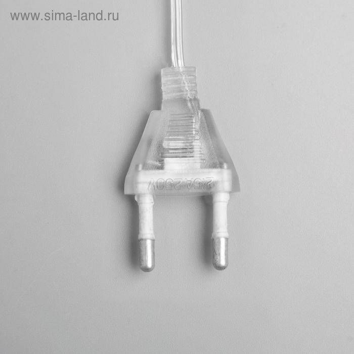 Светодиодная верхушка на ёлку &laquo;Звезда золотистая&raquo; 15 см, 10 LED, провод 2 метра, 220 В, свечение мульти