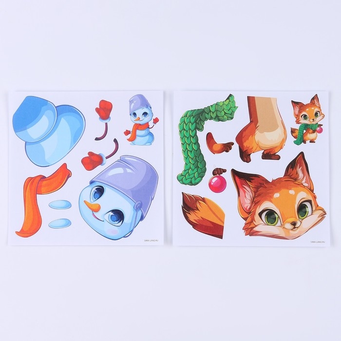 Оригами на новый год &laquo;Новогодние приключения&raquo;, новогодний набор для творчества