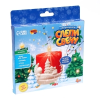 Свеча своими руками на новый год «Новогодний узор», новогодний набор для творчества Свеча своими руками на новый год «Новогодний узор», новогодний набор для творчества