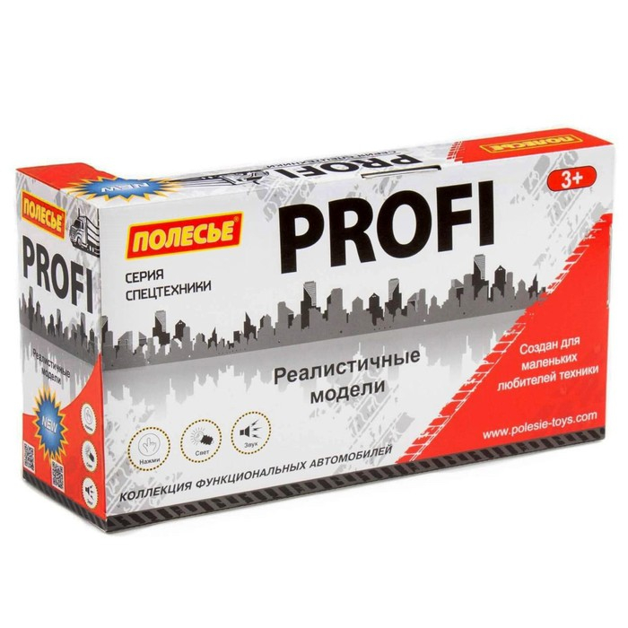 Пожарная машина &laquo;Профи&raquo; инерционный световые и звуковые эффекты