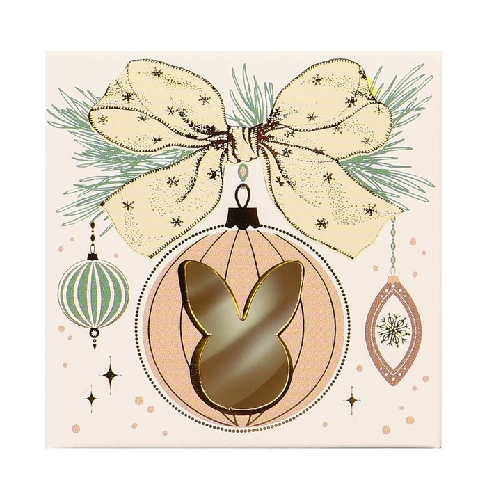 Развивающий тактильный мячик &laquo;Зайка на шаре&raquo;, новогодняя подарочная упаковка, 1 шт.