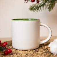 Кружка новогодняя керамическая &laquo;Время чудес&raquo;, 380 мл, цвет белый