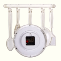 Часы настенные интерьерные "Сковорода", бесшумные, 35 х 32.5 см, АА Часы настенные интерьерные "Сковорода", бесшумные, 35 х 32.5 см, АА