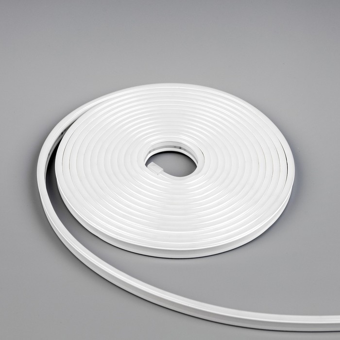 Гибкий неон Luazon Lighting 6 &times; 12 мм, IP65, 10 м, SMD2835, 120 LED/м, 12 В, свечение белое