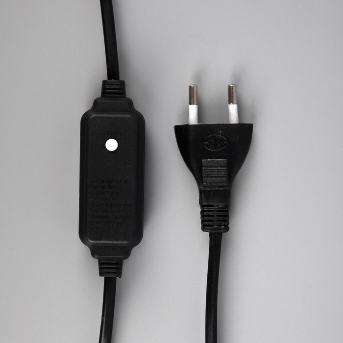 Светодиодная фигура «Снежинка», 90 см, дюралайт, 280 LED, 220 В, мигание, свечение белое/синее Светодиодная фигура «Снежинка», 90 см, дюралайт, 280 LED, 220 В, мигание, свечение белое/синее