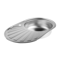 Мойка кухонная "Владикс", врезная, с сифоном, 77х48 см, правая, нержавеющая сталь 0.6 мм Мойка кухонная "Владикс", врезная, с сифоном, 77х48 см, правая, нержавеющая сталь 0.6 мм