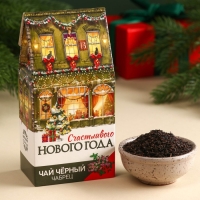 Новый год! Чёрный чай &laquo;Счастливого года&raquo; с чабрецом, 50 г.