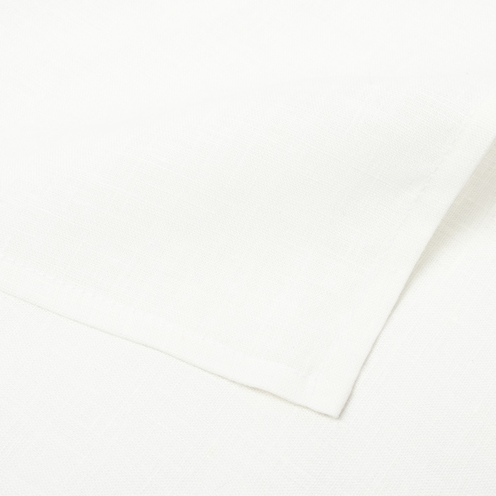 Набор салфеток с декорат. кольцами Этель Еco style 46х46 см - 4 шт, 100% лён