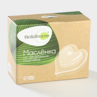 Маслёнка фарфоровая на подставке из бамбука Доляна «Эстет. Сердце», 17×12,5×8 см, цвет белый Маслёнка фарфоровая на подставке из бамбука Доляна «Эстет. Сердце», 17×12,5×8 см, цвет белый