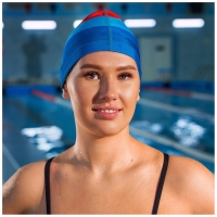 Шапочка для плавания взрослая ONLYTOP «Море-закат», тканевая, обхват 54-60 см Шапочка для плавания взрослая ONLYTOP «Море-закат», тканевая, обхват 54-60 см