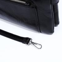 Сумка кросс-боди на молнии, цвет чёрный