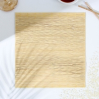 Циновка Макису для приготовления суши и роллов/коврик бамбуковый «Панда», 22 х 24 см Циновка Макису для приготовления суши и роллов/коврик бамбуковый «Панда», 22 х 24 см