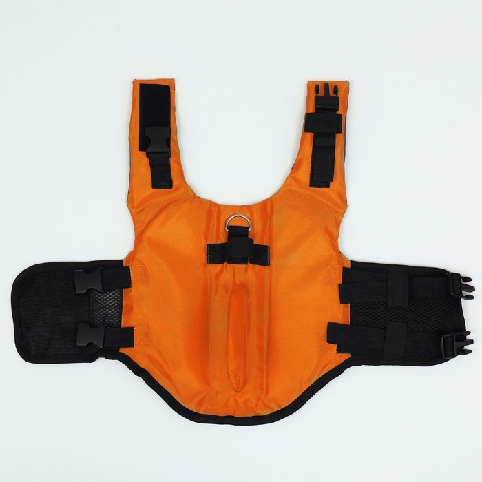 Спасательный жилет Спасательный жилет "Акула" для собак 9-23 кг, размер M (ДС 30, ОГ 41-52, ОШ 40-48 см)